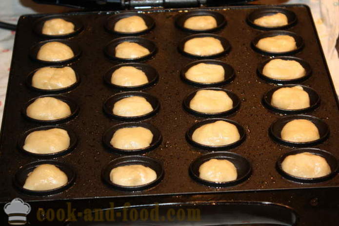 Biscoitos Nuts como uma criança - como fazer biscoitos com porcas leite condensado, velho passo a passo fotos de receitas