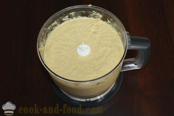 Grão de bico pasta hummus - cozinhar hummus em casa, uma receita simples com uma foto