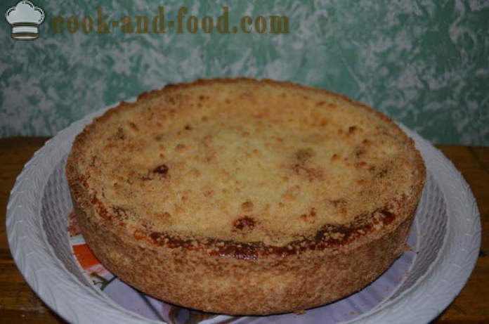 Cheesecake czar com creme de queijo no forno - como cozinhar uma massa de pizza com queijo, um passo a passo fotos de receitas