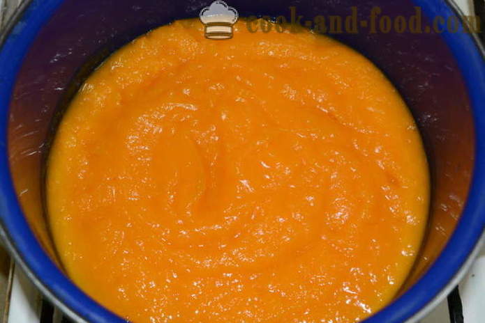 Creme de abóbora, cenouras e aipo sem creme - como cozinhar uma deliciosa sopa de abóbora, um passo a passo fotos de receitas