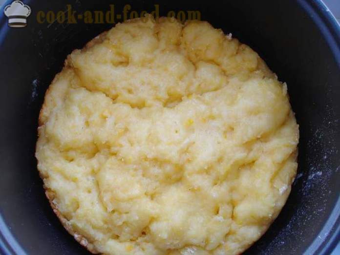 Simples cheesecake queque em multivarka - como cozinhar um bolo em multivarka, passo a passo fotos de receitas