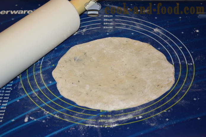 Pão pita caseiro em uma panela - como cozer pão pita sem fermento, um passo a passo fotos de receitas