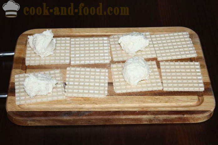 Bolos de bolacha pronto com queijo cottage em massa de coco - como cozinhar cheesecakes originais, um passo a passo fotos de receitas