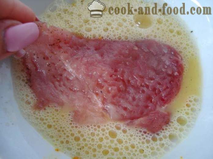 Costeletas de porco suculentas em massa - como fazer uma costeleta de porco macia e suculenta na panela, um passo a passo fotos de receitas