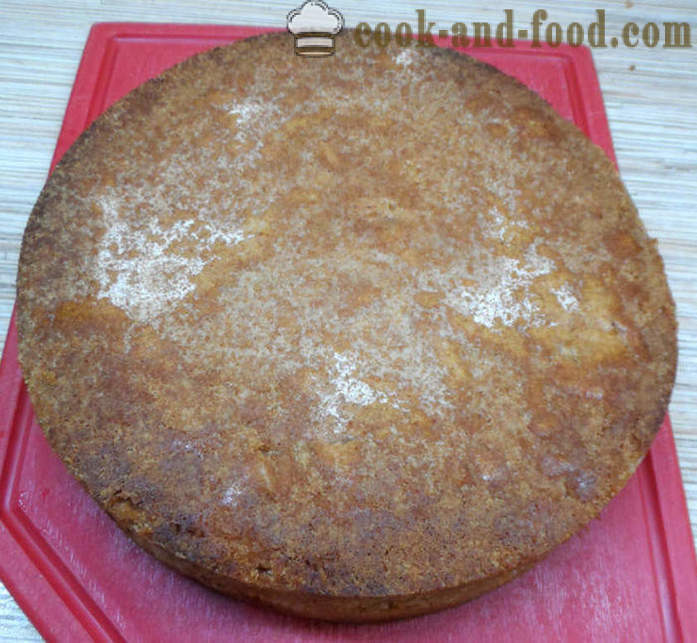 Mais fácil torta de maçã - como fazer uma torta de maçã no forno, com um passo a passo fotos de receitas