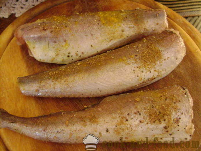 Peixe caçarola - como cozinhar peixe cozido no forno, com um passo a passo fotos de receitas