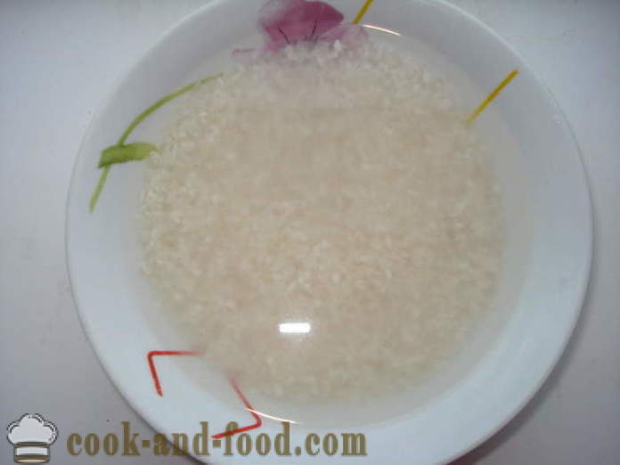 Como cozinhar arroz rola para fora em casa, passo a passo fotos de receitas