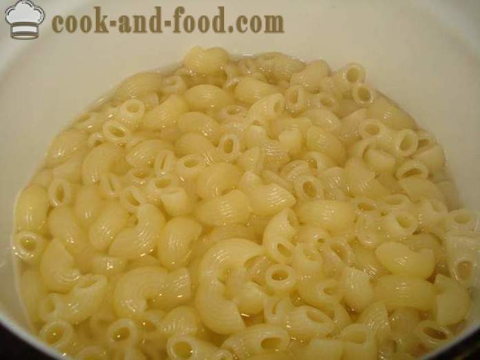 Pasta náutico com carne moída - como cozinhar massas náutico com carne picada, um passo a passo fotos de receitas