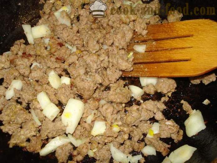 Pasta náutico com carne moída - como cozinhar massas náutico com carne picada, um passo a passo fotos de receitas