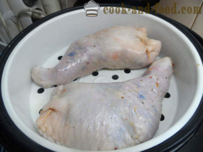 Pernas de frango recheado - como cozinhar os pés de galinha de pelúcia, fotos passo a passo receita