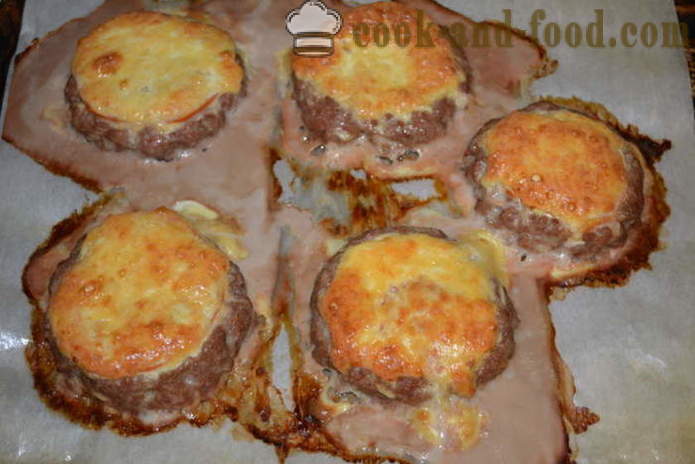 Ninho de carne de carne picada recheado com - como cozinhar ninho carne da carne picada no forno, com um passo a passo fotos de receitas
