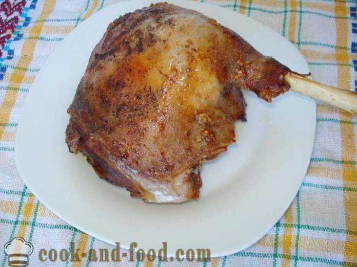 Pés de galinha no forno - como cozinhar pernas de ganso no forno, com um passo a passo fotos de receitas