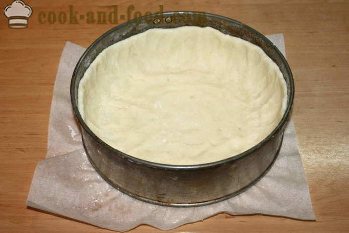 Torta de frango delicioso com queijo - como cozinhar uma torta de frango no forno, com um passo a passo fotos de receitas