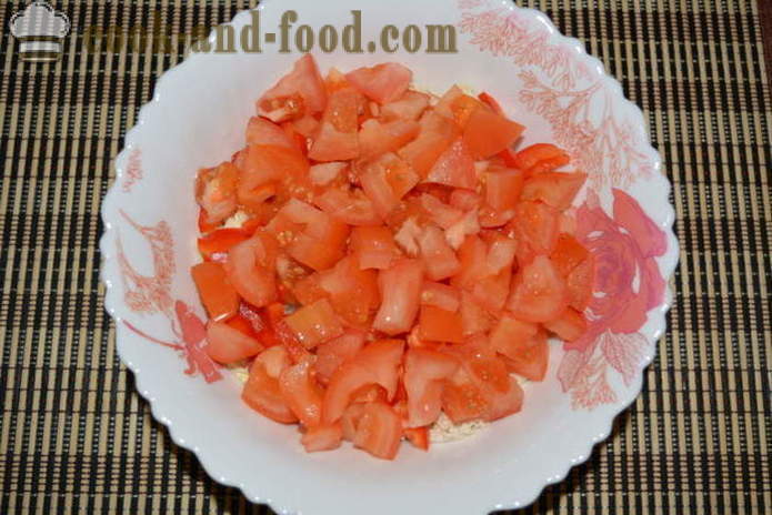 Salada com repolho chinês, tomates e pimentos - como preparar uma salada de repolho chinês, um passo a passo fotos de receitas