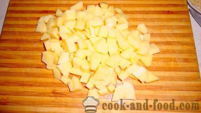 Coelho sopa com batatas - como cozinhar sopa deliciosa de um coelho, um passo a passo fotos de receitas