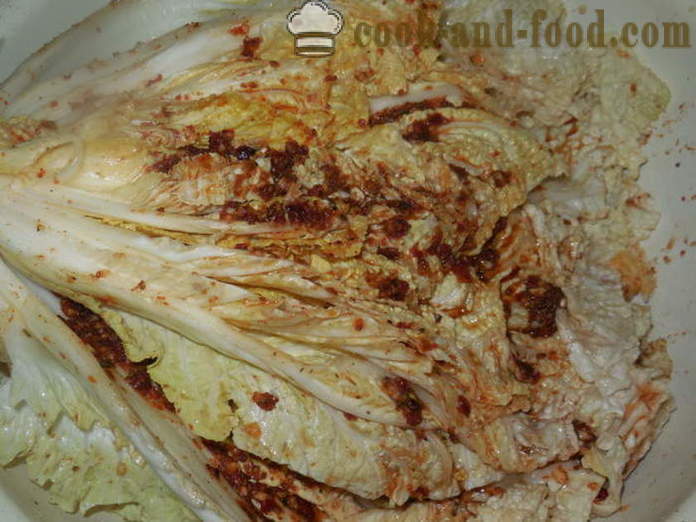 Kimchi repolho chinês em coreano - como fazer kimchi em casa, passo a passo fotos de receitas