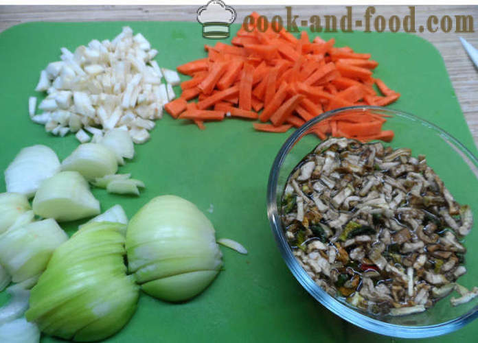Risotto com legumes em multivarka congelados e secos - como cozinhar risoto em multivarka em casa, fotos passo a passo receita