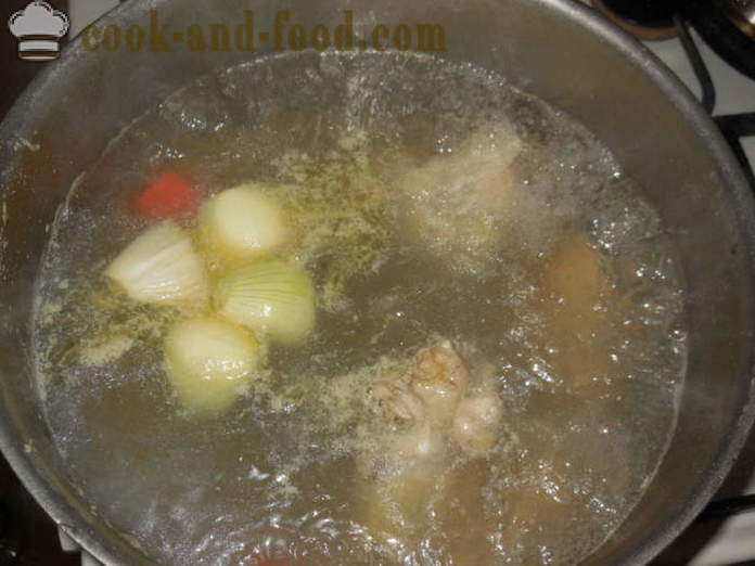 Dietary Turquia sopa de caldo com legumes - como cozinhar uma deliciosa sopa de peru, um passo a passo fotos de receitas