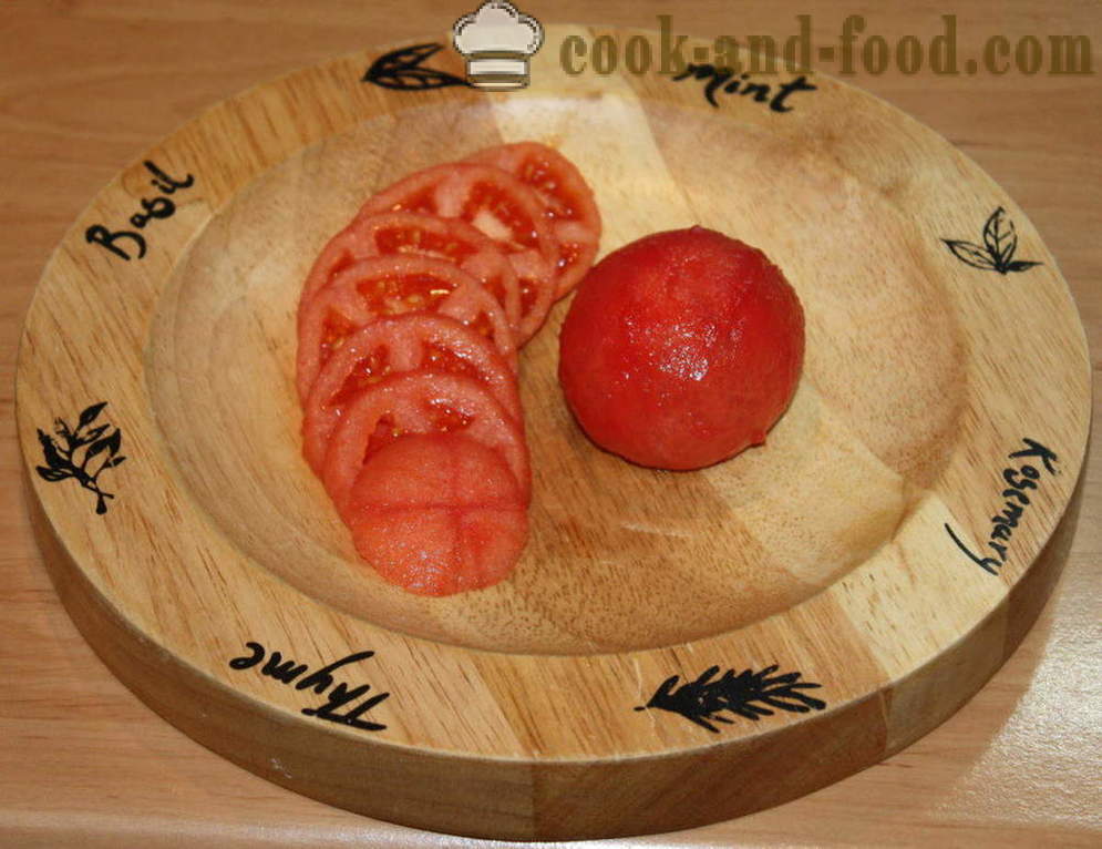 Caçarola de carne com abobrinha e tomate - Como cozinhar caçarola de carne no forno, com um passo a passo fotos de receitas