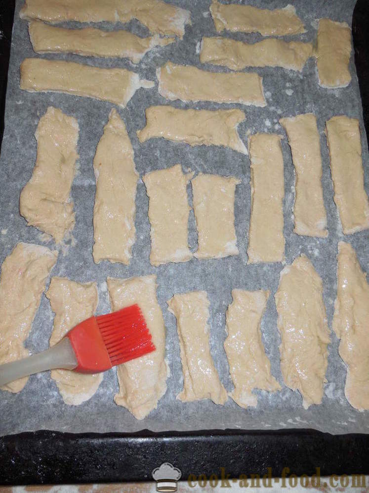 Biscoitos purê de batatas - como assar uma batata palha no forno, com um passo a passo fotos de receitas