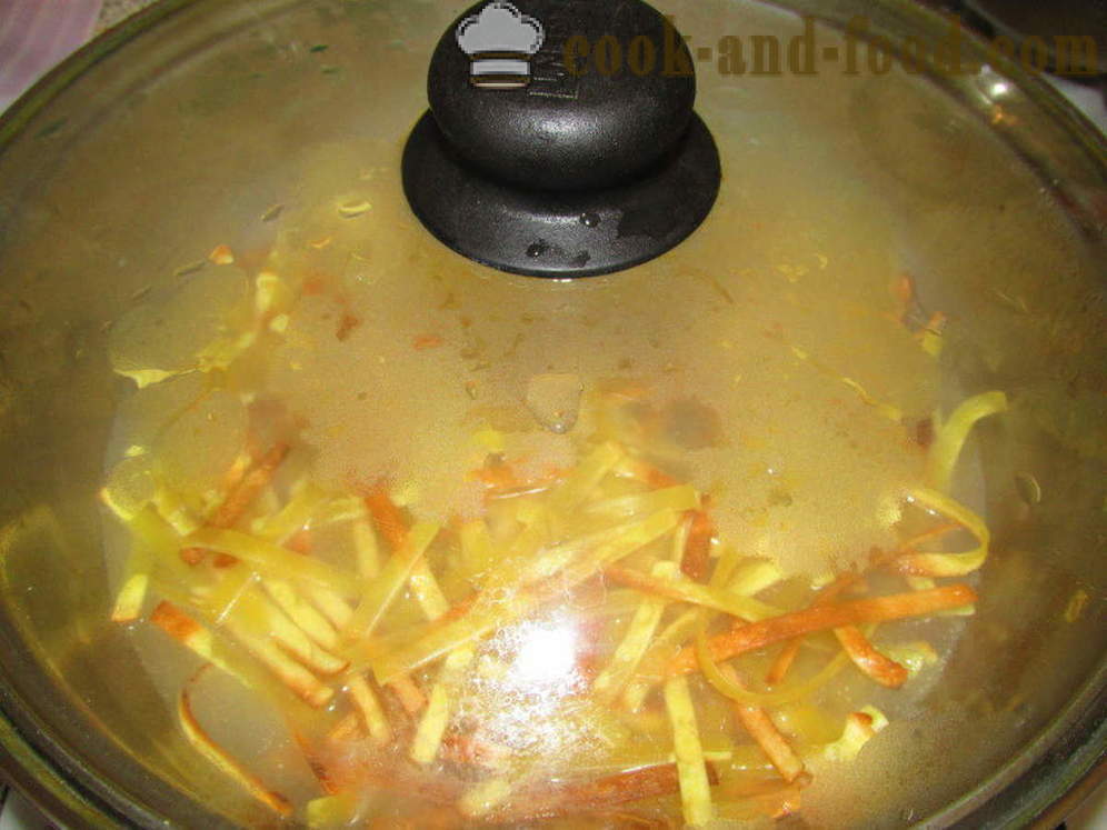 Macarrão frito na panela - como deliciosos fry o macarrão na panela, um passo a passo fotos de receitas