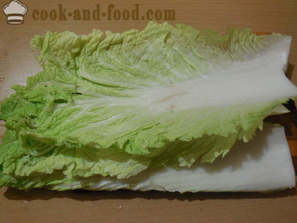 Vegetais em coreano - Cozinhar legumes em coreano, um passo a passo fotos de receitas
