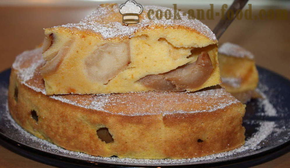Torta de abóbora com maçãs - Como cozinhar a torta de maçã com abóbora e maçã, com um passo a passo fotos de receitas