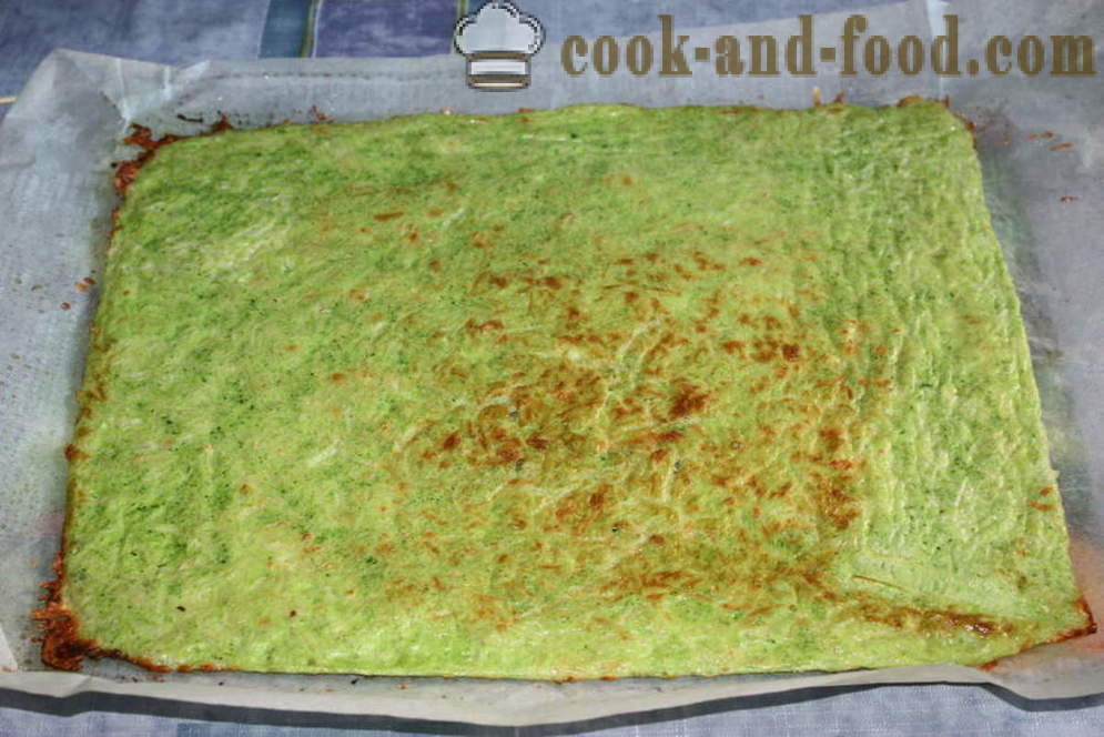 Rolo da galinha com omelete - como cozinhar um rolo omelete recheada com frango, um passo a passo fotos de receitas