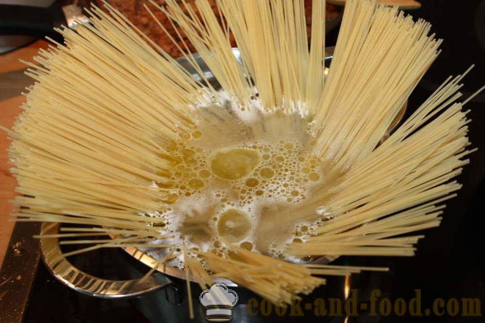 Espaguete com molho à bolonhesa - como cozinhar espaguete à bolonhesa, um passo a passo fotos de receitas