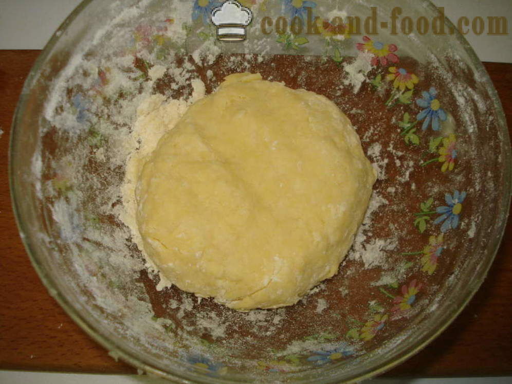 Abrir torta de abóbora com nozes e mel - Como cozinhar torta de abóbora no forno, com um passo a passo fotos de receitas