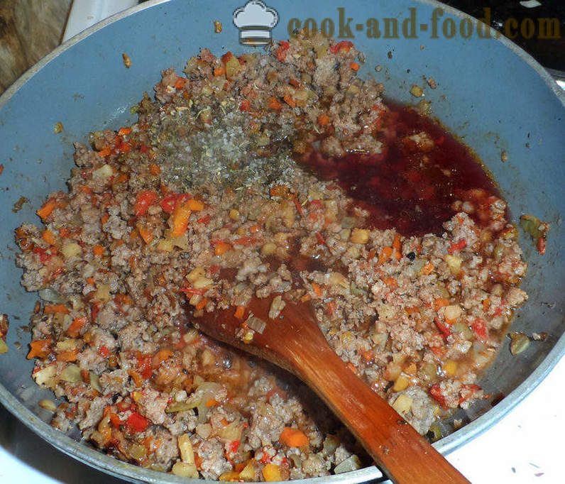 Lasanha com carne picada e molho bechamel - como preparar lasanha com carne picada em casa, passo a passo fotos de receitas