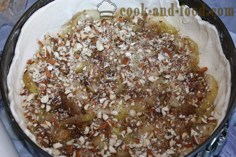 Rosas de maçãs em massa folhada - deliciosa tarte de maçã de massa folhada como maçãs envolto em massa folhada como rosas, fotos passo a passo receita