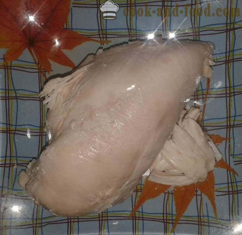 Patê delicioso de fígado de galinha com frango - como cozinhar pate caseira de fígado de galinha e de mama, passo a passo fotos de receitas