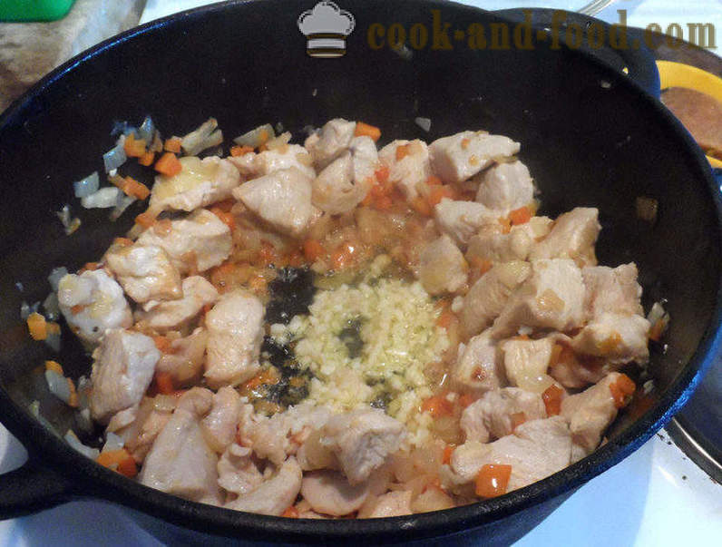Goulash húngaro - como cozinhar sopa de goulash com chipetkami, passo a passo fotos de receitas