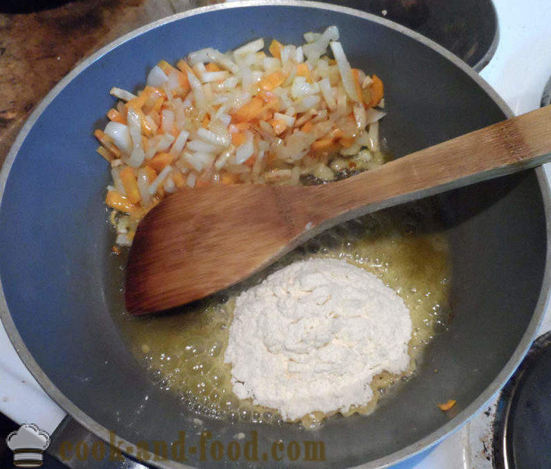 Croquettes sob molho bechamel em forno - como cozinhar almôndegas com batatas e molho de creme, um passo a passo fotos de receitas