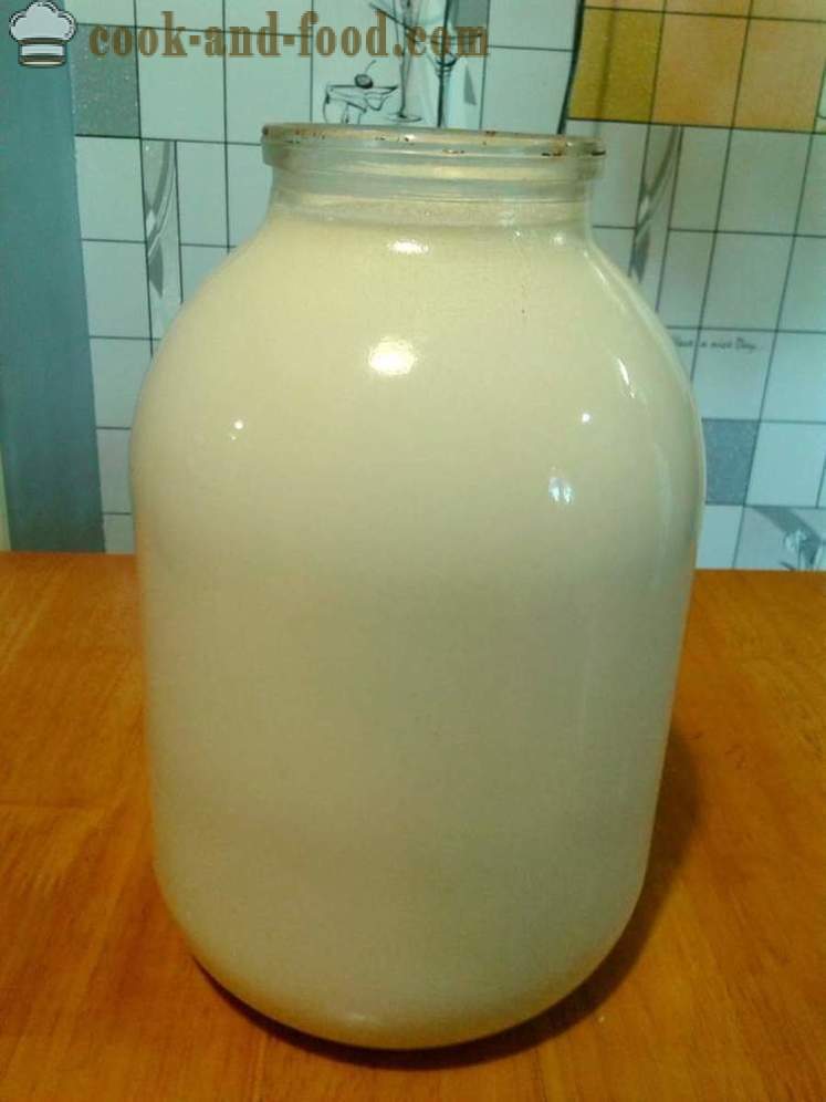 Queijo cottage de leite azedo - como fazer queijo cottage de leite azedo, um passo a passo fotos de receitas