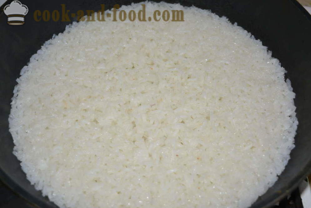 Como cozinhar arroz para enfeitar quebradiço - como cozinhar arroz crocante em uma frigideira, um passo a passo fotos de receitas