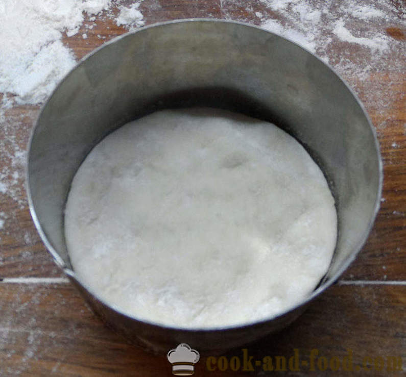 Pão de cebola no forno ou pãezinhos de cebola - como forma de assar pão, cebola, um passo a passo fotos de receitas