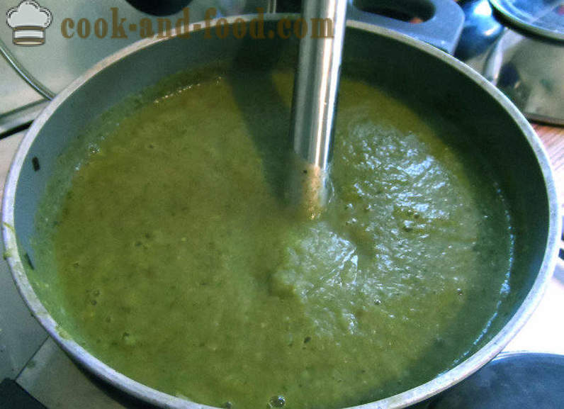 Sopa de legumes - como cozinhar sopa de vegetais verdes, um passo a passo fotos de receitas