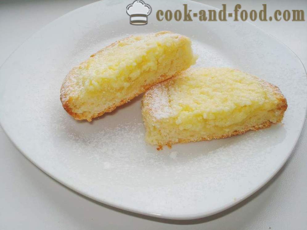 Cheesecake com massa de pão no forno - como cozinhar cheesecake com queijo cottage, um passo a passo fotos de receitas