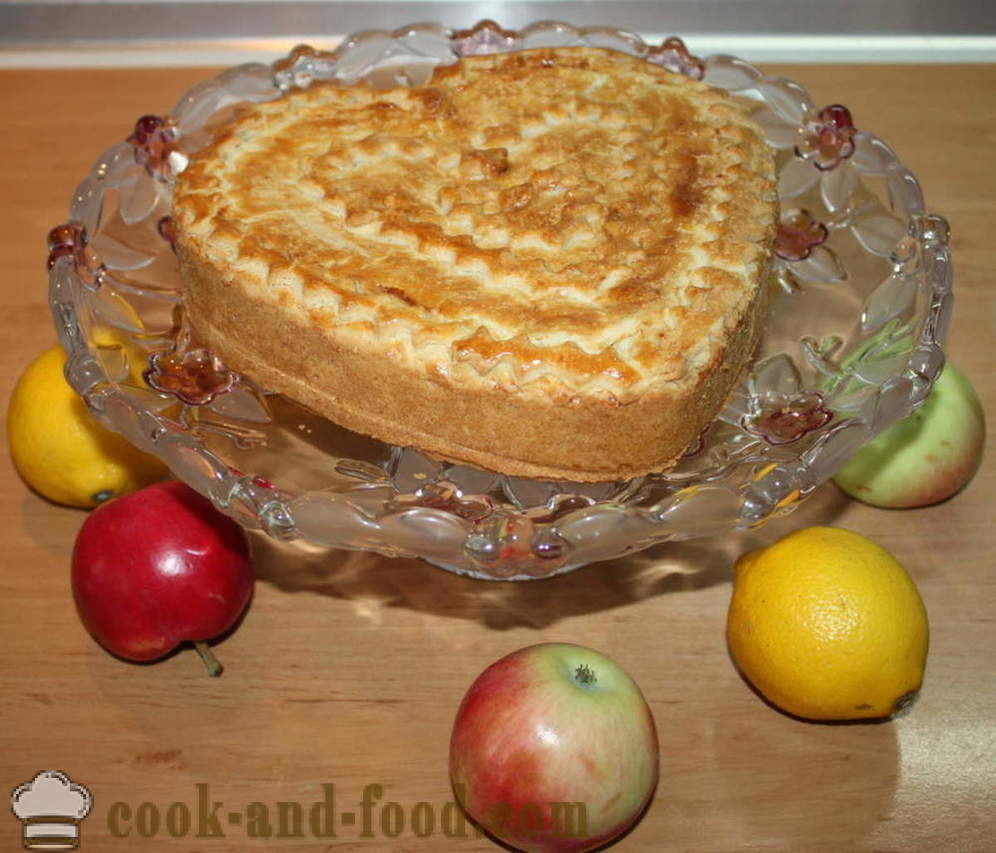 Massa de torta de maçã fechado - como fazer uma massa de pizza, um passo a passo fotos de receitas