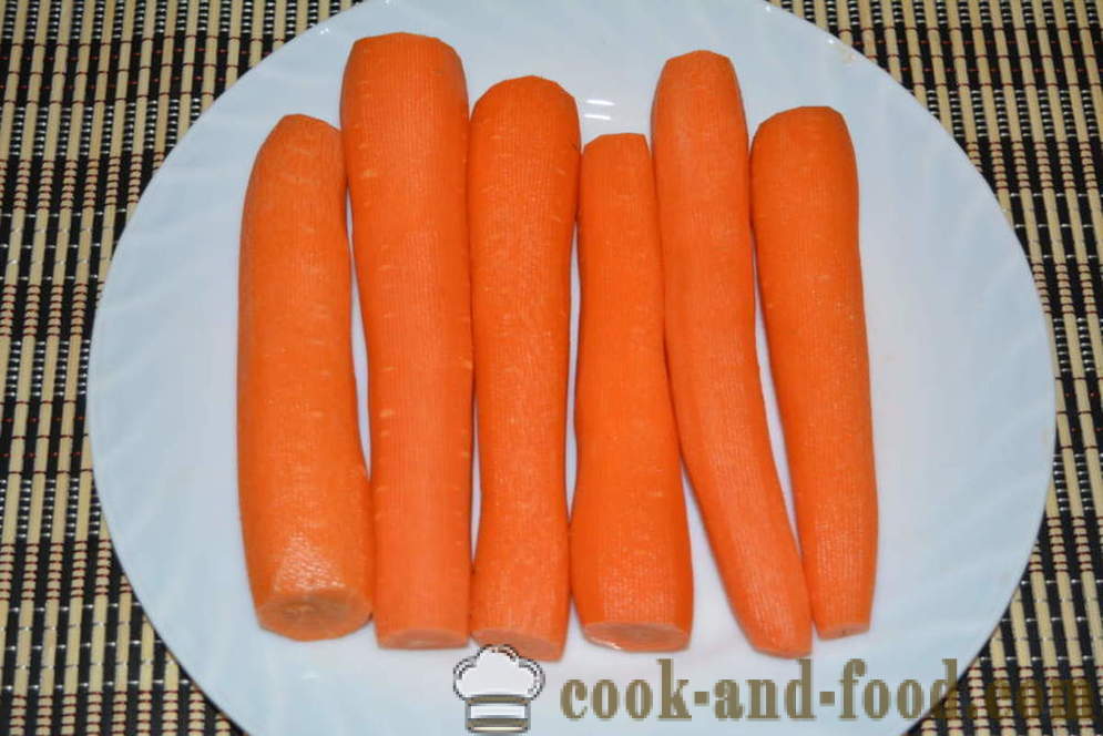 Clássico cenoura hambúrgueres com semolina, como no jardim de infância - como cozinhar hambúrgueres cenouras cozidas na panela, receita com fotos passo a passo