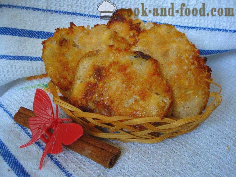 Biscoitos aptidão aveia - como cozinhar biscoitos de aveia, um passo a passo fotos de receitas