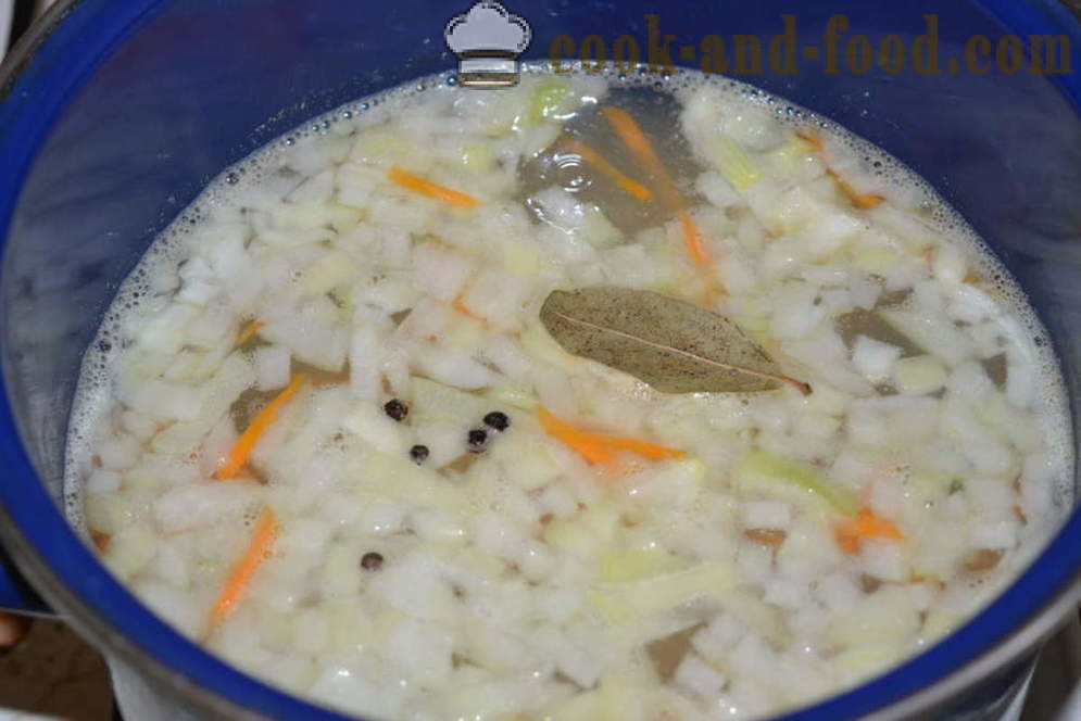Sopa deliciosa de Pike em casa - como cozinhar sopa de peixe a partir de um pique, um passo a passo fotos de receitas