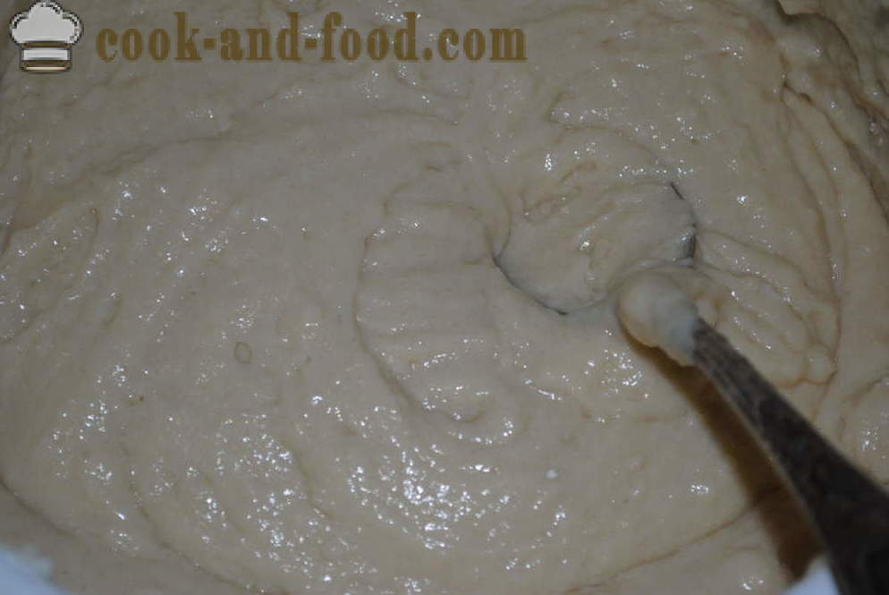 Bolo de gengibre em kefir com maçãs e nozes - como cozinhar um bolo com kefir, um passo a passo fotos de receitas