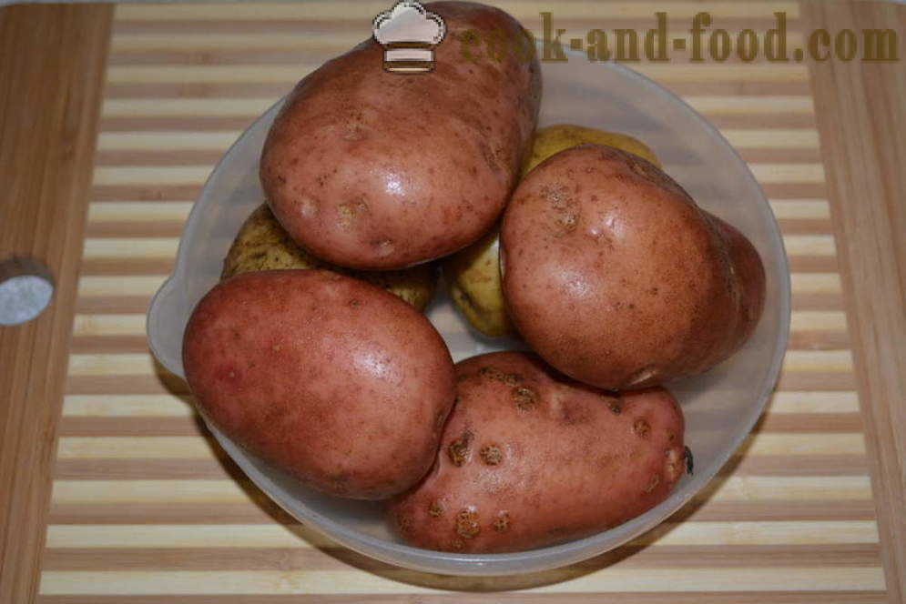 Purê de batatas com leite e manteiga sem grumos - como cozinhar um delicioso purê de batatas, um passo a passo fotos de receitas