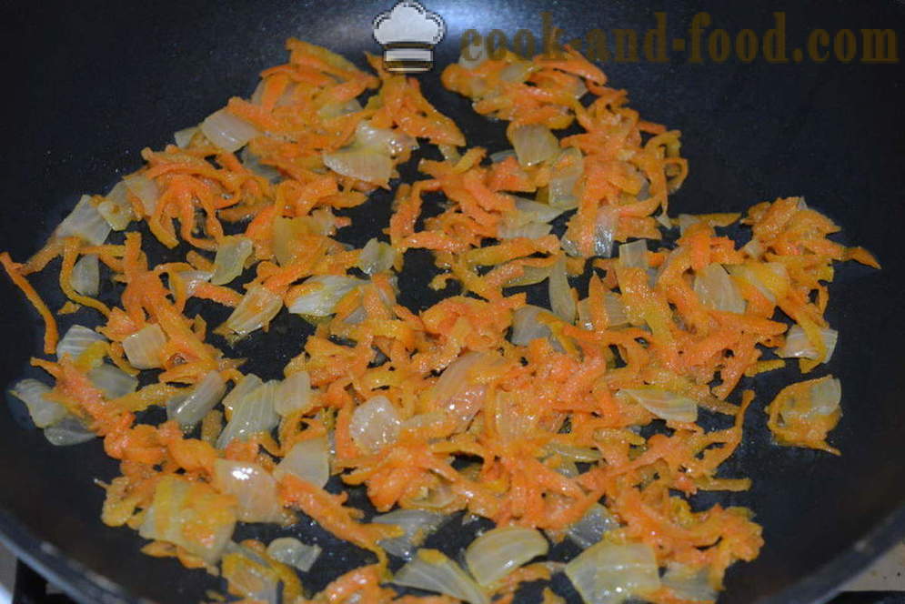 Sopa de cogumelos brancos frescos com creme de queijo - como cozinhar sopa de cogumelos com cogumelos frescos e queijo, com um passo a passo fotos de receitas
