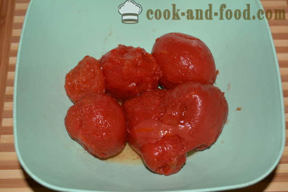 Sopa do tomate com almôndegas - como cozinhar sopa de tomate com almôndegas, com um passo a passo fotos de receitas