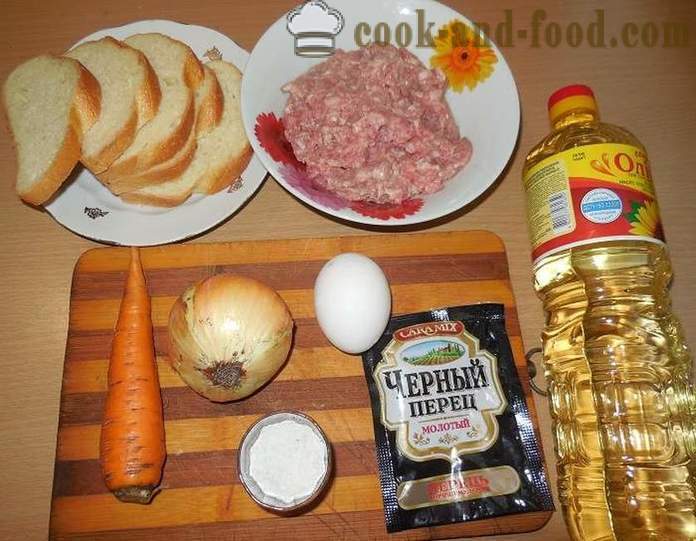 Sanduíches quentes com carne, frita em uma panela - como fazer sanduíches quentes com carne, um passo a passo fotos de receitas