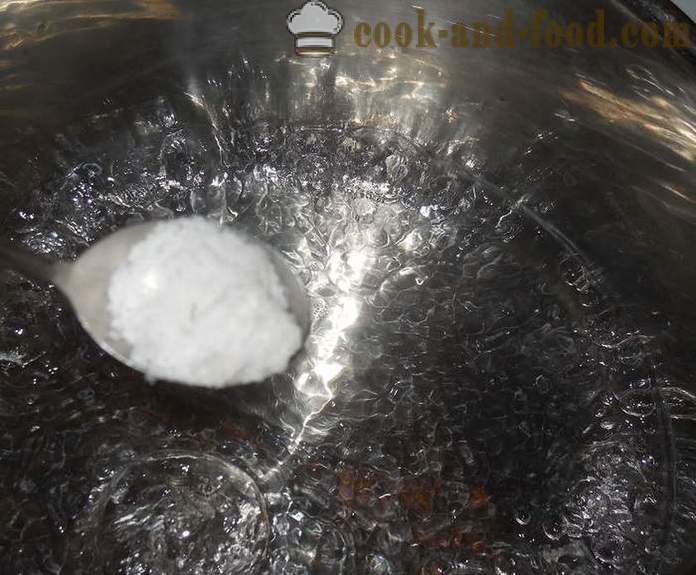 Mingau de milho solto na água - como fabricar cerveja de trigo na água, a receita com uma foto